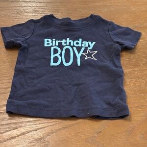 Carter's Navy Blue 'Birthday Boy' Tee